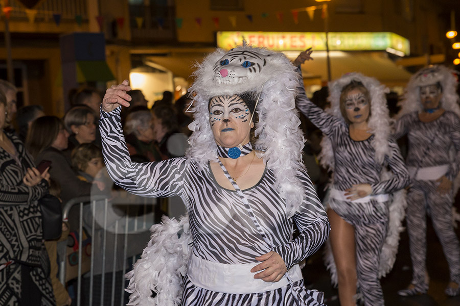 Rua del Carnaval de Les Roquetes del Garraf 2017